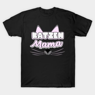 Katzen Mama T-Shirt